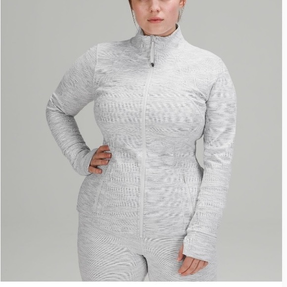 EUC lululemon Define Jacket size 6 in Luon. Space Nimbus color - Picture 7 of 9